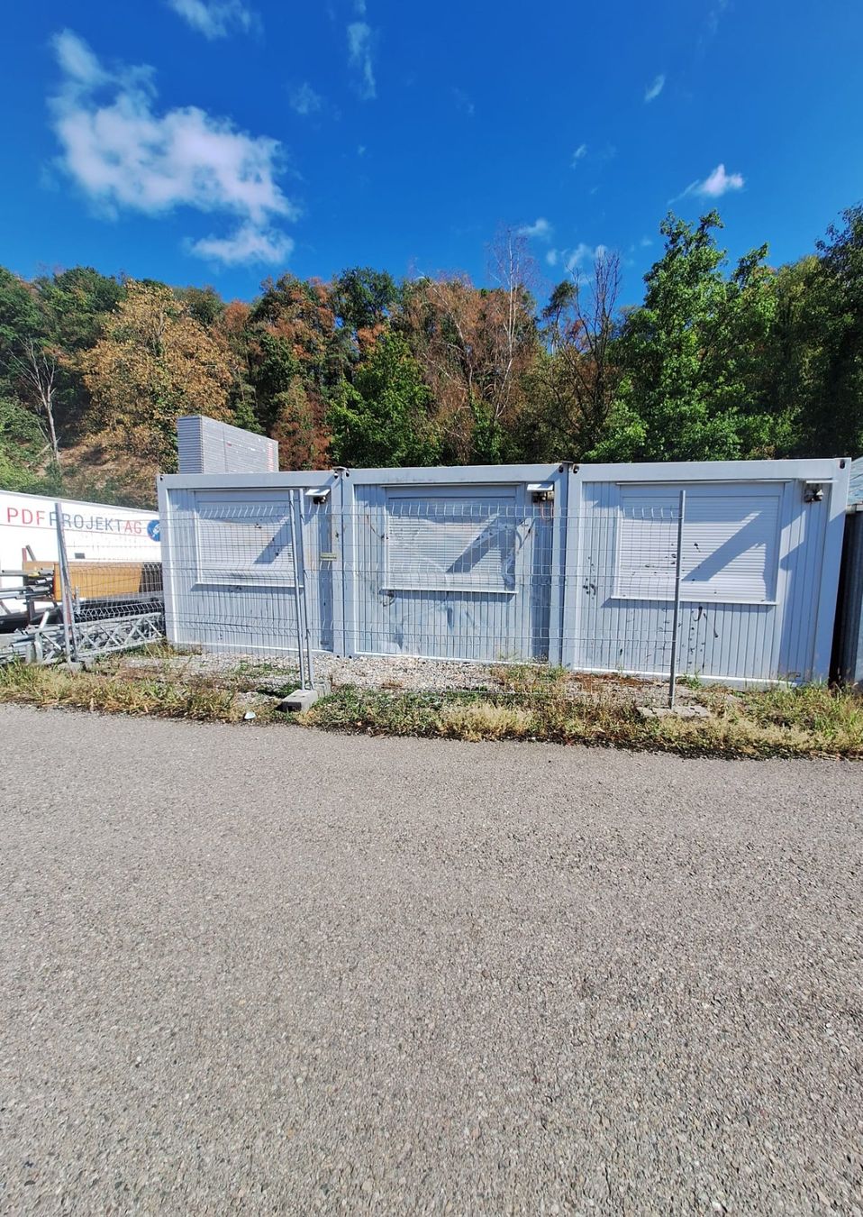 Contenitori edile: Kantine/Lagerhallen  (Bau/ 3 Container) – Usato da Elsau venduto da cimba