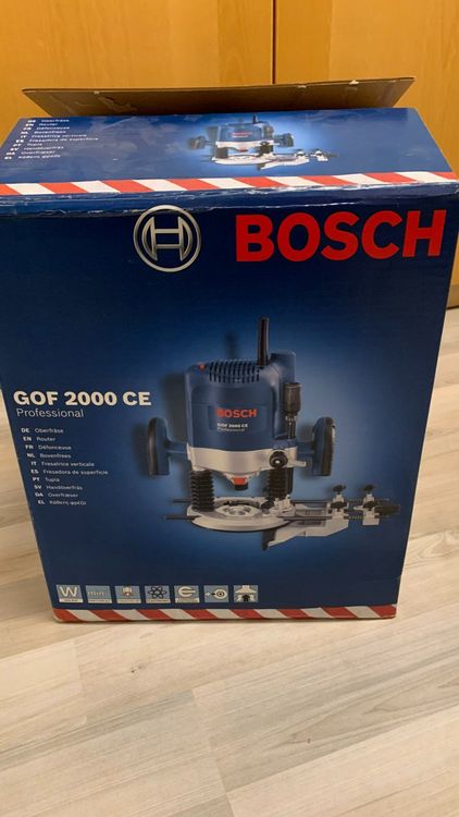 Bosch Professional Oberfräse GOF 2000 CE | Kaufen auf Ricardo