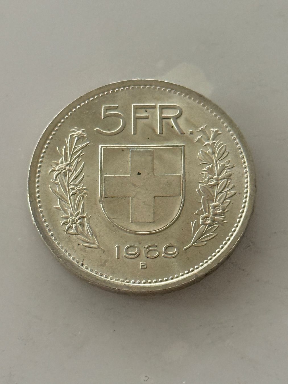 Toutes les monnaies: 5 Franken 1969  Silber – D'occasion à Wallisellen par SWISS_SILVER1