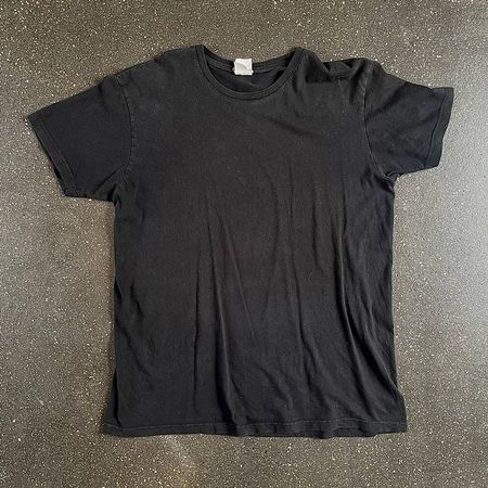 schwarzes oversized T-Shirt