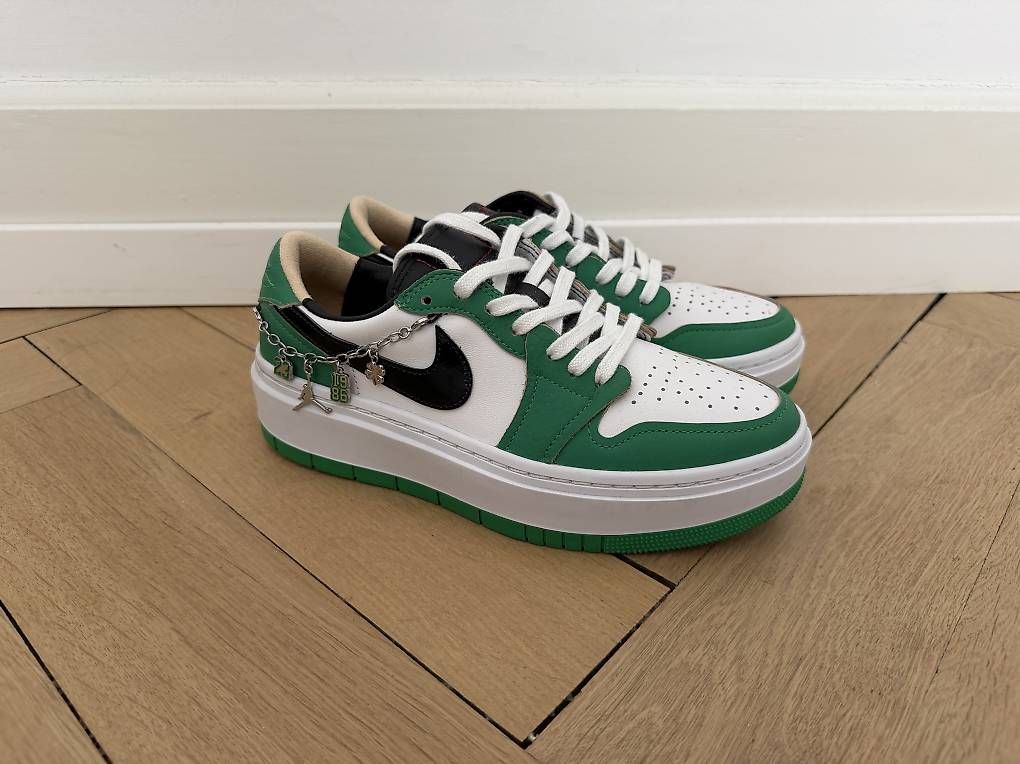 Scarpe da uomo: Nike Jordan 1 Elevate Low Lucky Green 40 – Usato da Basel venduto da Ohschaumal