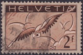 Flugpost: F13z, gut gezähnt & gestempelt, Kat: 30.-