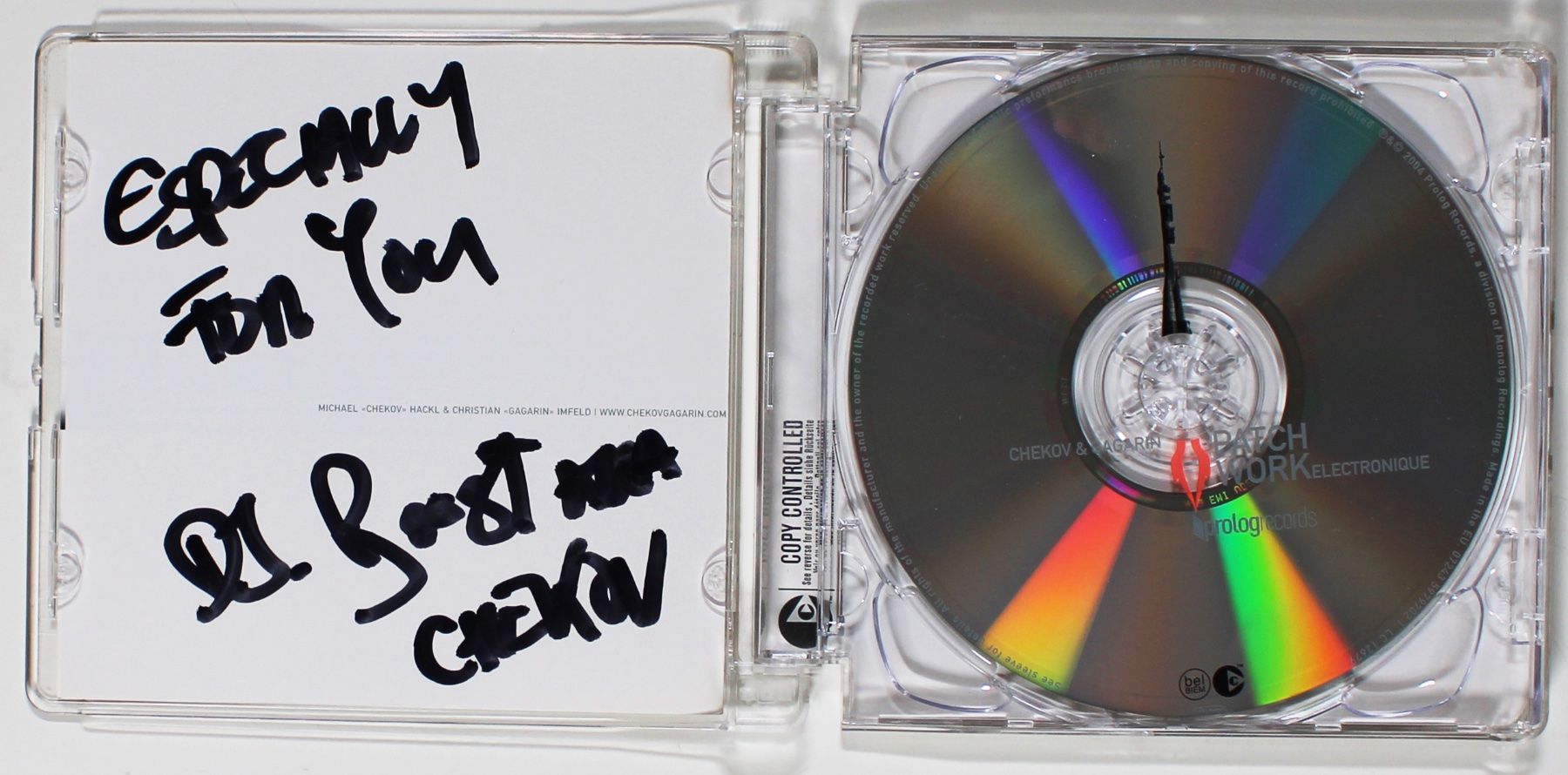 CD: CD - CHEKOV (DJ BOOST) & GAGARIN  PATCHWORK ELECTRONIQUE – Nuovo (secondo la descrizione) da Brüttisellen venduto da Collector-Corner 1
