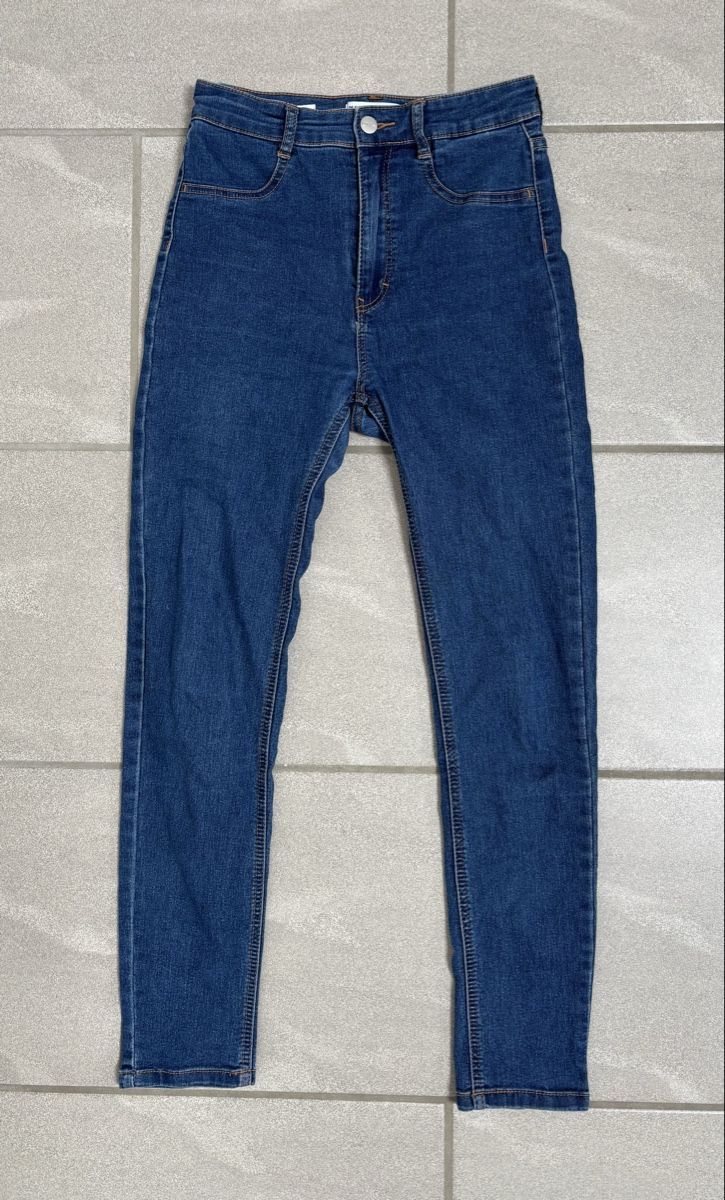 Pull&Bear Jeans: Pull&Bear Skinny High Waist Jeans Gr. 38 – Neu (gemäss Beschreibung) aus Biberen von Badakab 1