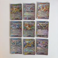 Pokemon Card Eevee Evolution RR 9 Set Holo Terastal Festival