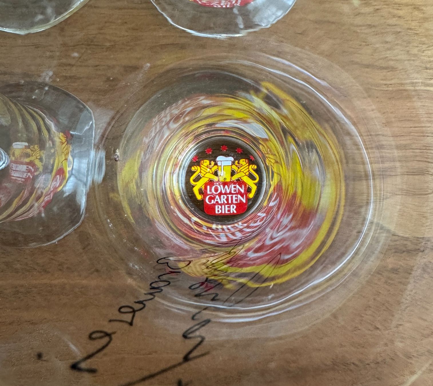 Bicchieri: Biergläser Löwengarten Rohrschach – Usato da Uhwiesen venduto da sepp357