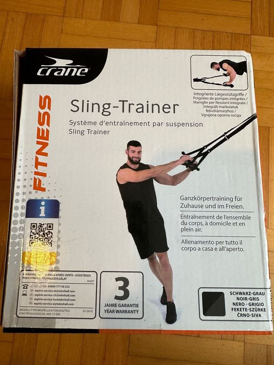 Sling Trainer DH FitLife Per Allenamento A Corpo Libero - Set Con Cinghie, Moschettoni E Libro - Foto 6