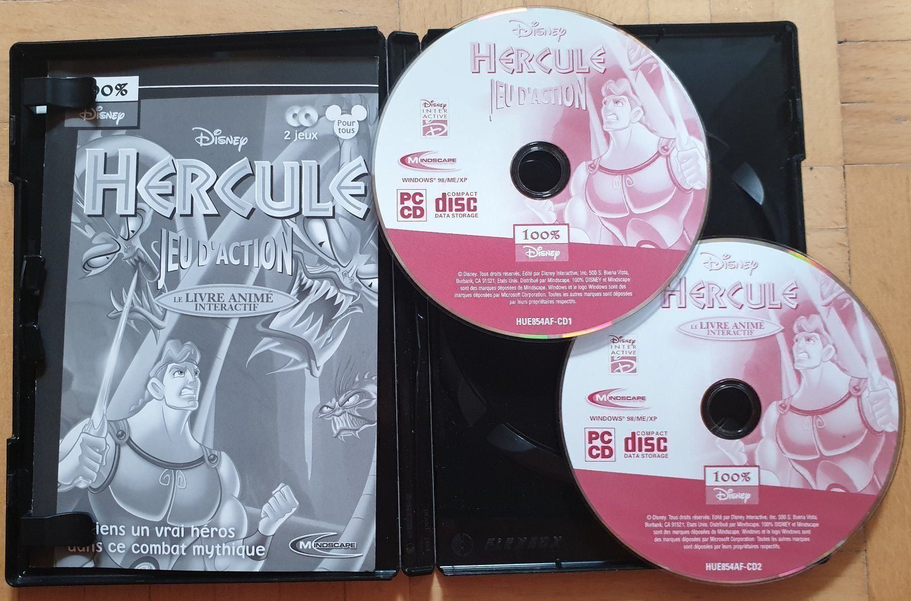 Disney Giochi: PC : Hercule - LIVRE ANIMÉ INTERACTIF – Usato da Froideville venduto da xXSebastienXx 2
