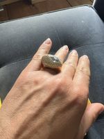 Swarovski Ring mit Zirkonia, Grösse 52, auffallend & elegant