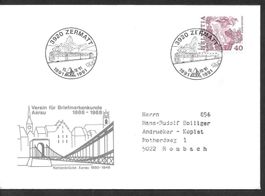 Sonderbrief A. 1438 100 Jahre Brig-Visp-Zermatt-Bahn 1991