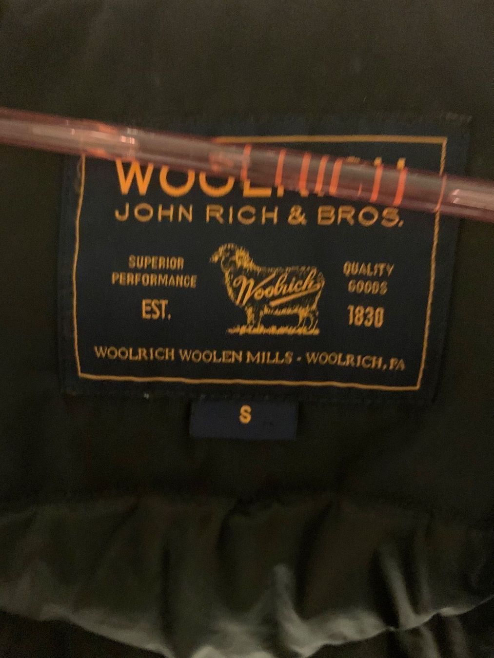 Woolrich Cappotti: Woolrich Parka dunkelblau Grösse S – Usato da Zürich venduto da viv_2ndn 2