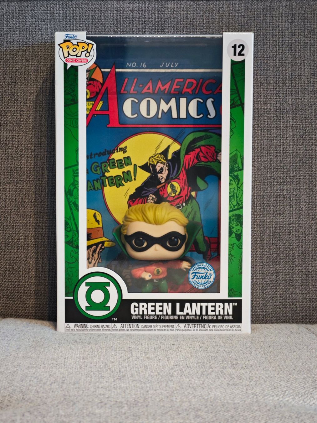 Funko Statuette: Funko Pop! Comic Cover - GREEN LANTERN, NEW – Nuovo e nell'imballaggio originale da Bellinzona venduto da suissepro