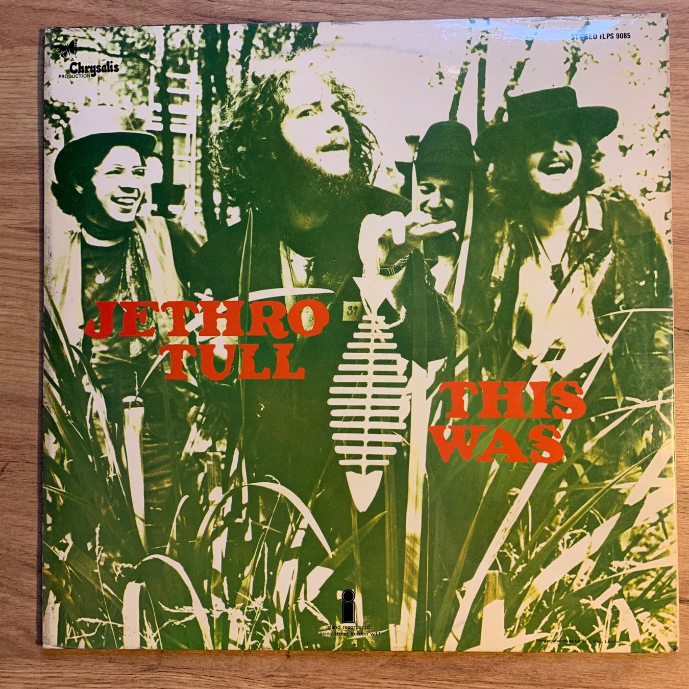 Dischi in vinile: JETHRO TULL - THIS WAS...RE UK 1971...VG+/VG+ – Usato da Gals venduto da Diskopatshop 1