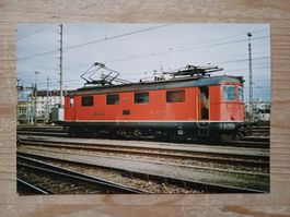Foto SBB Re 4/4 I 10032 in Basel SBB ("Waschlok"), 2002