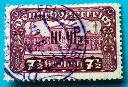 Briefmarken aus Österreich  Parlamentsgebäude GESTEMPELT 