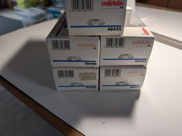 Märklin 48845, 2 x 48442 2 x 48440 Güterwagen