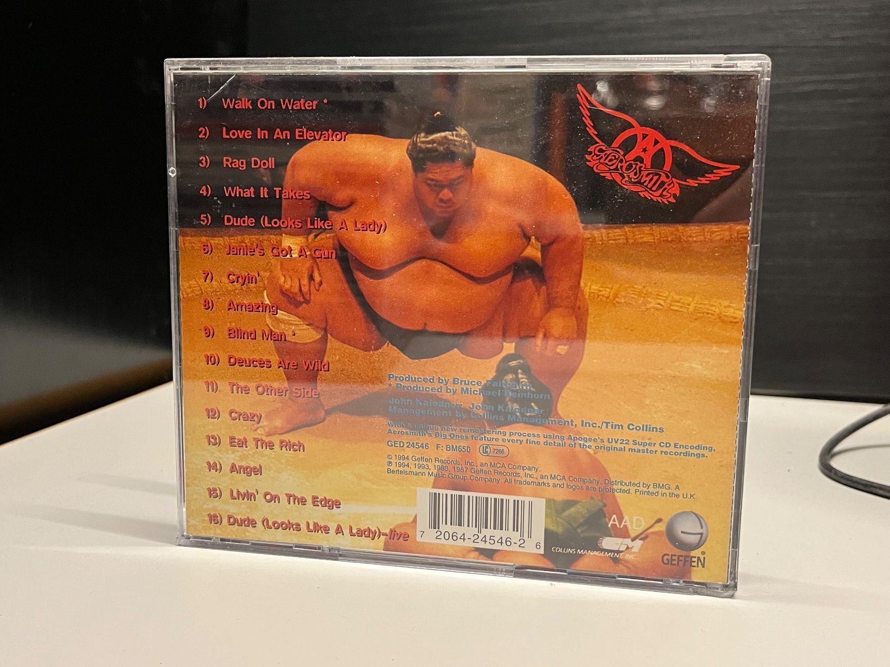 CD: Aerosmith - Big Ones - X01B – Usato da Küsnacht ZH venduto da hardrock.earth 1