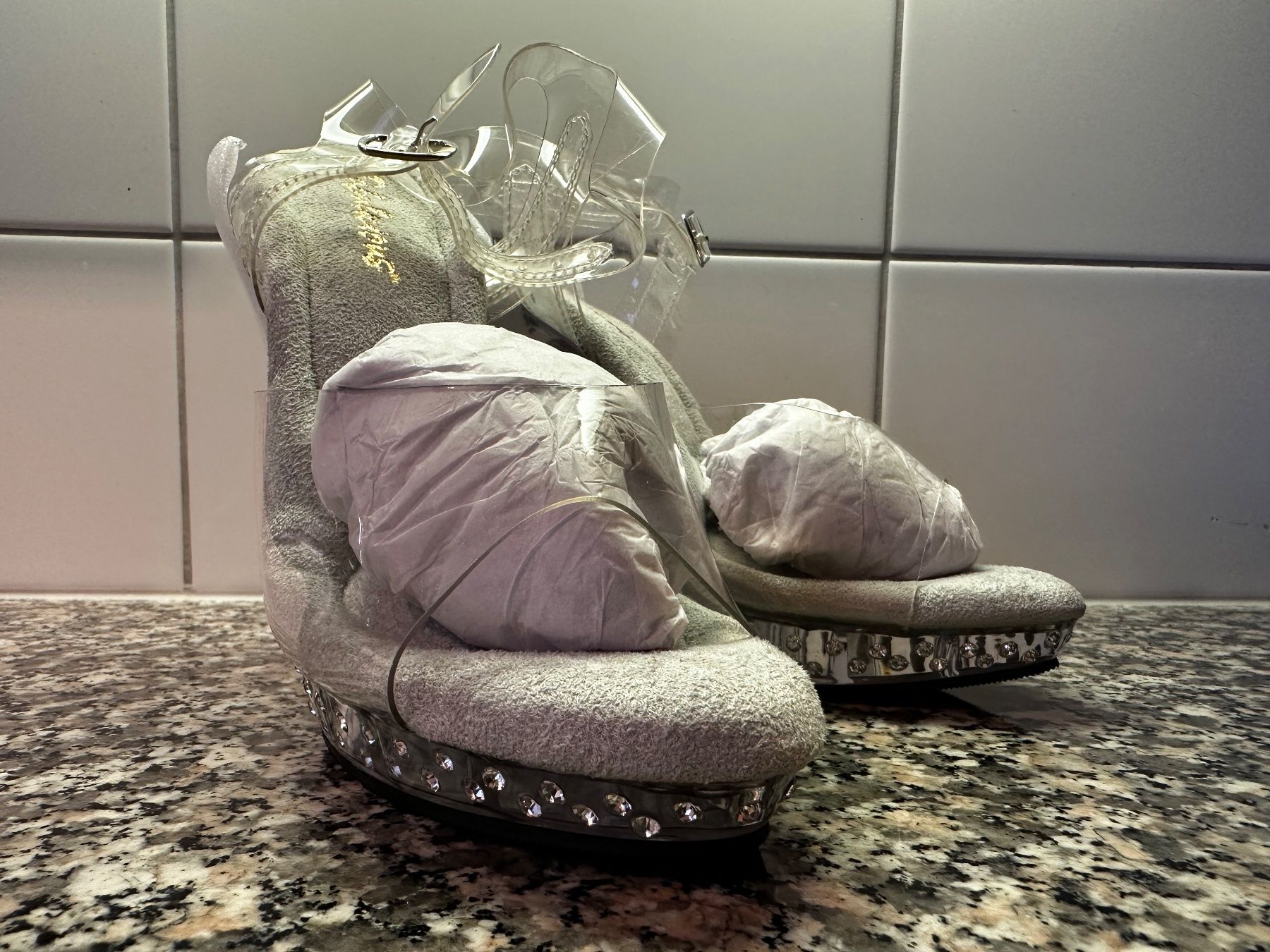 Scarpe da donna: Fabulicious Bikini Competition Shoes Gr 39 – Nuovo e nell'imballaggio originale da Urdorf venduto da nochmalbrauchen 1