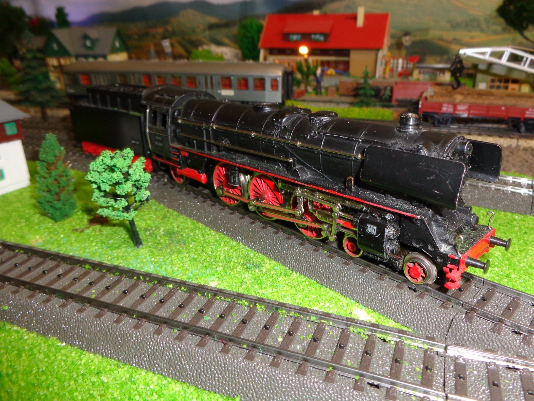 Märklin Modellini di ferrovie: Märklin Dampflok 3048 Analog – Usato da Untersiggenthal venduto da Franz070 2