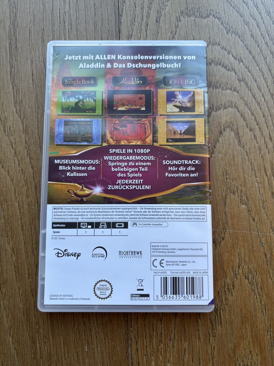 Nintendo Giochi: Disney Classic Games: 3 in 1 Collection / Nintendo Switch – Usato da Läufelfingen venduto da Seraphim13 1