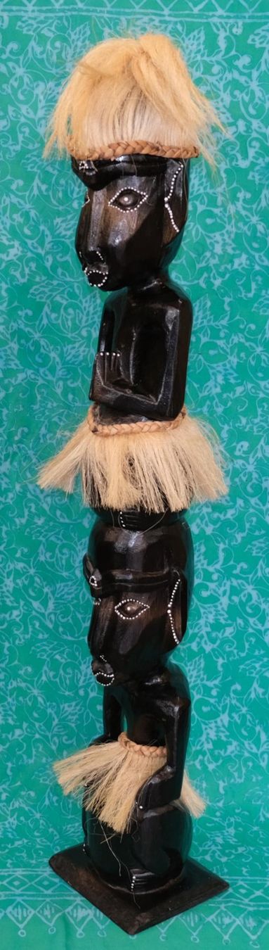 Figuren: Grosse Ethno Holz Statue Figur XXL 1 Meter – Gebraucht aus Zürich von Masala-Oase 1