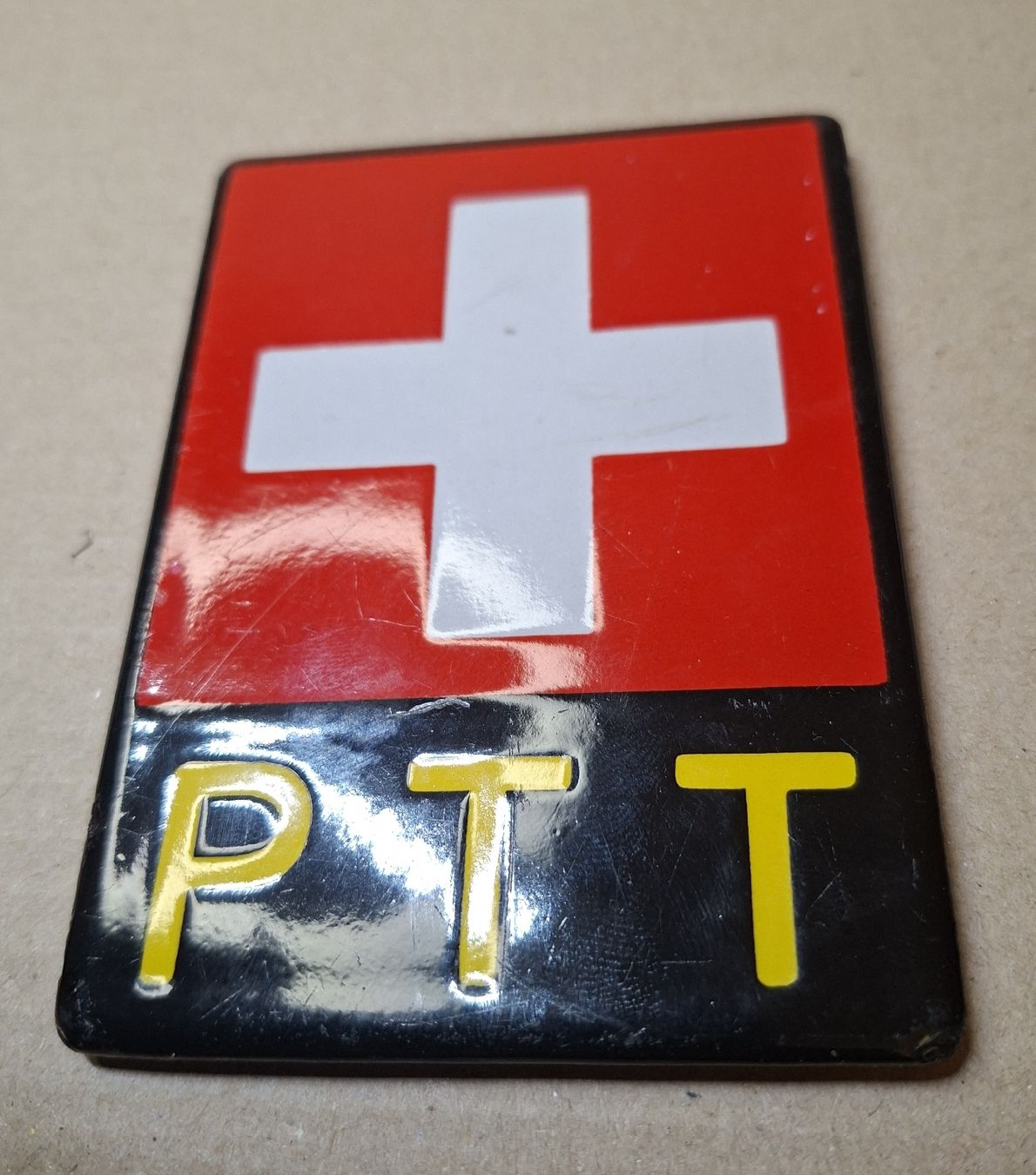Insegne: PTT  Email Schild Metall – Usato da Ipsach venduto da jpbo 1