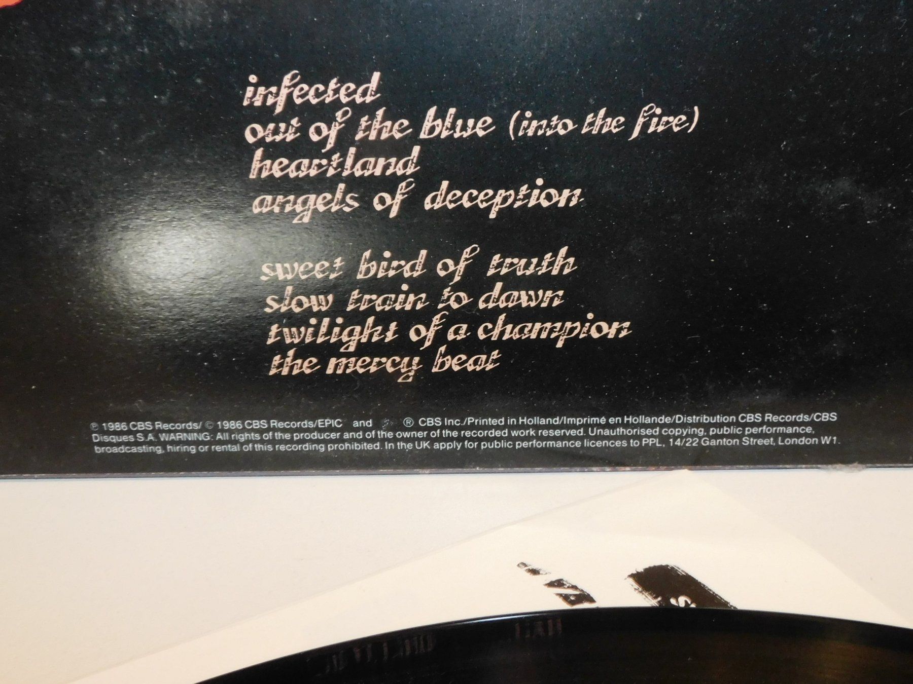 Dischi in vinile: LP Schallplatte  The infected - 1986 LP    Lp – Usato da Sursee venduto da 76 5