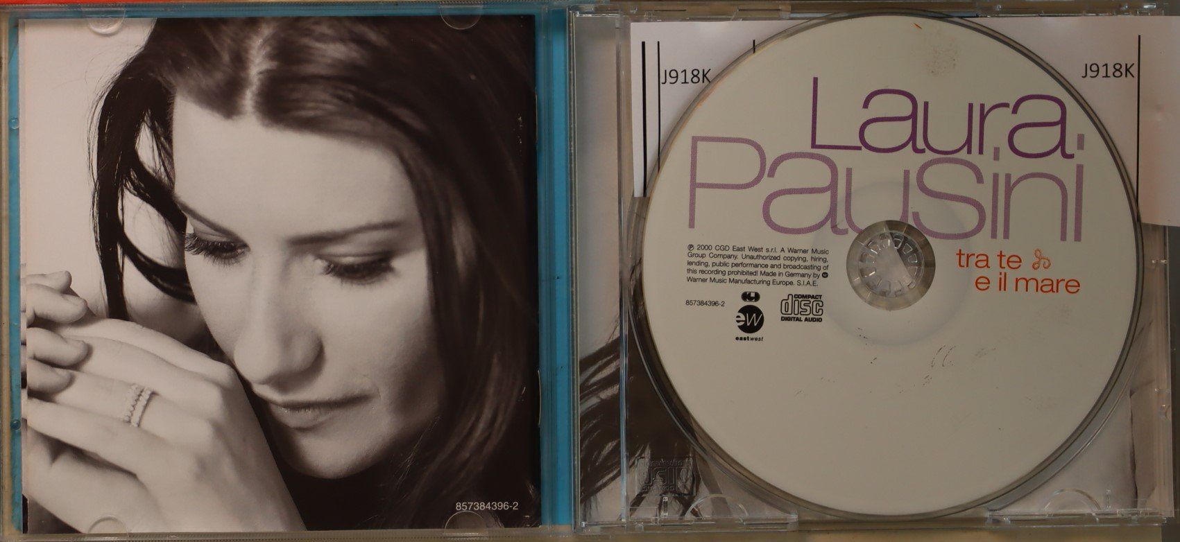 CD: Laura Pausini – Tra Te E Il Mare – Usato da Luzern venduto da CONTENTI 1