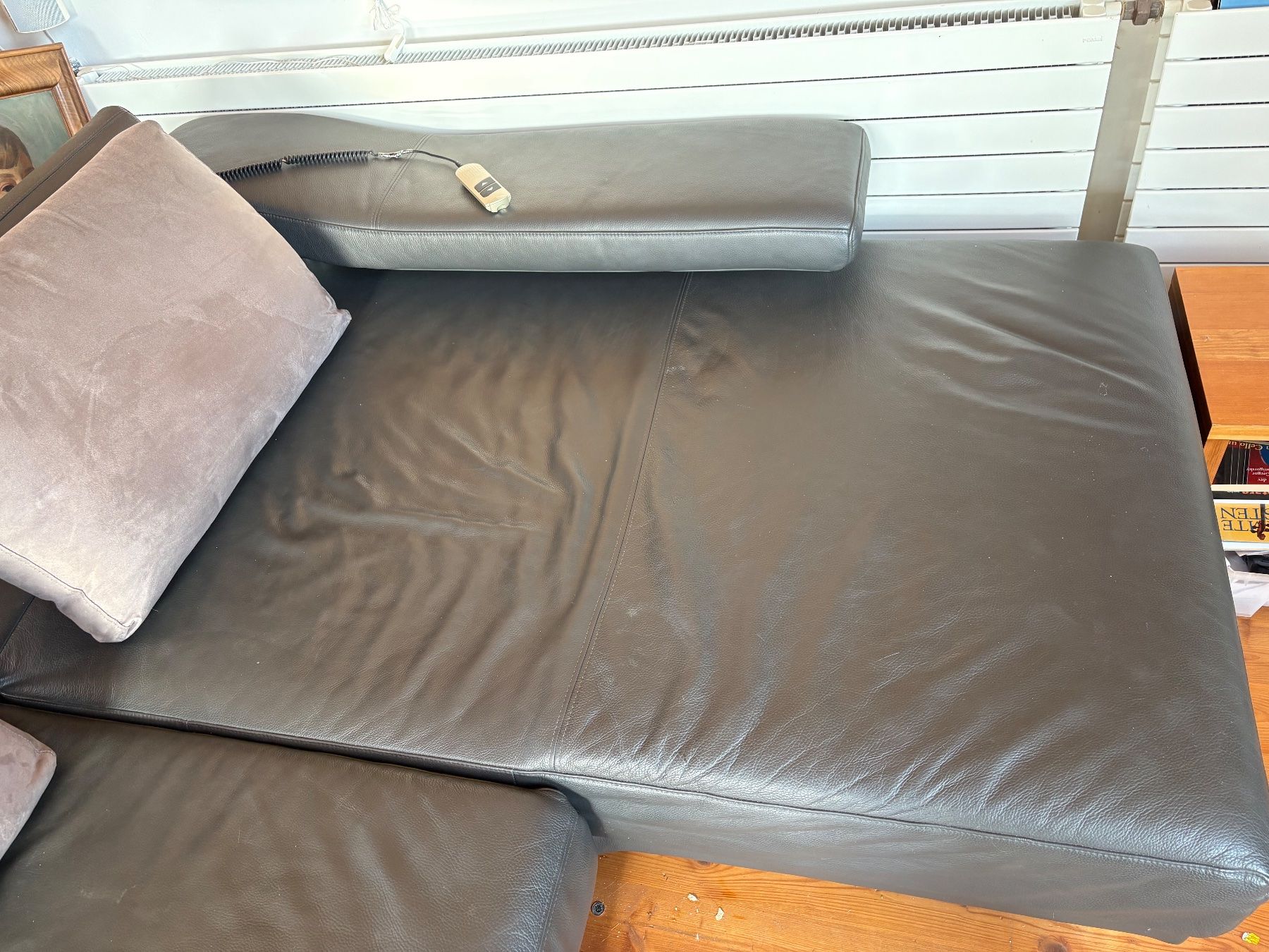 Sofas: Ecksofa Leder Schwarz Marke Musterring – D'occasion à nuglar par Stef321 3