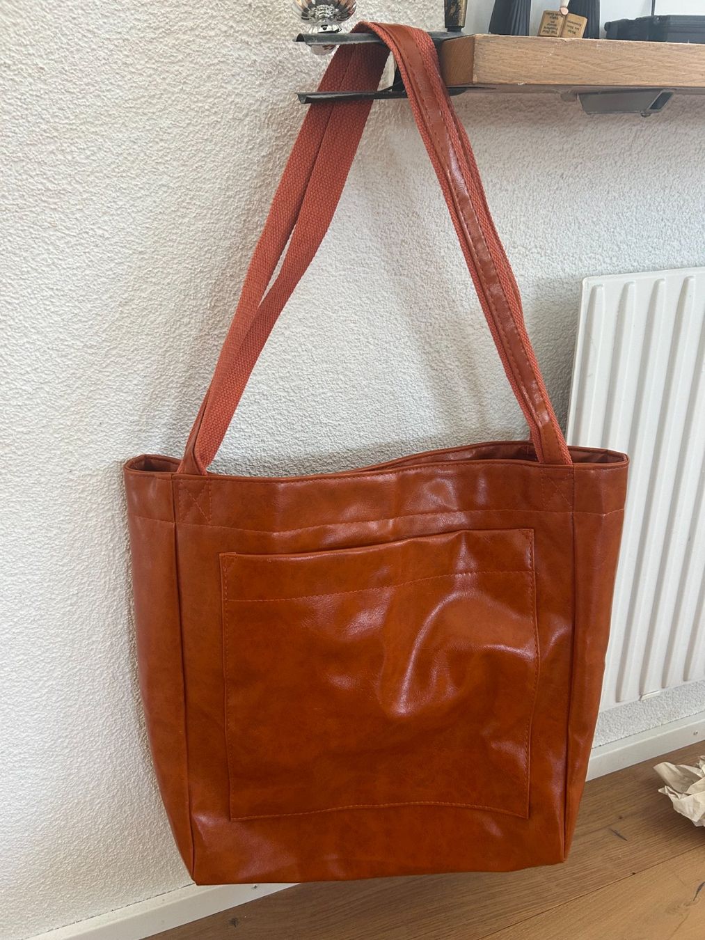 Borse da donna: Damen- Kunstlederhandtasche cognac no lable – Nuovo (secondo la descrizione) da Grub AR venduto da DukeStatham 8