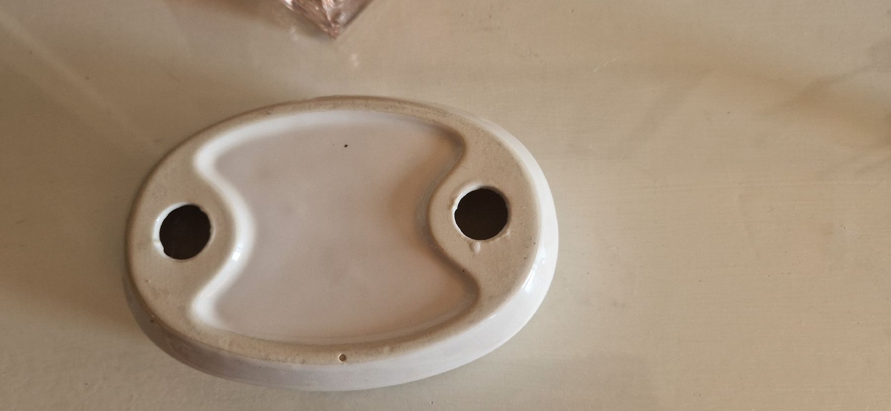 Portasapone: Keramik Seifenschale "Accessoires De Bain" – Usato da Rüfenacht BE venduto da Loeti1992 3