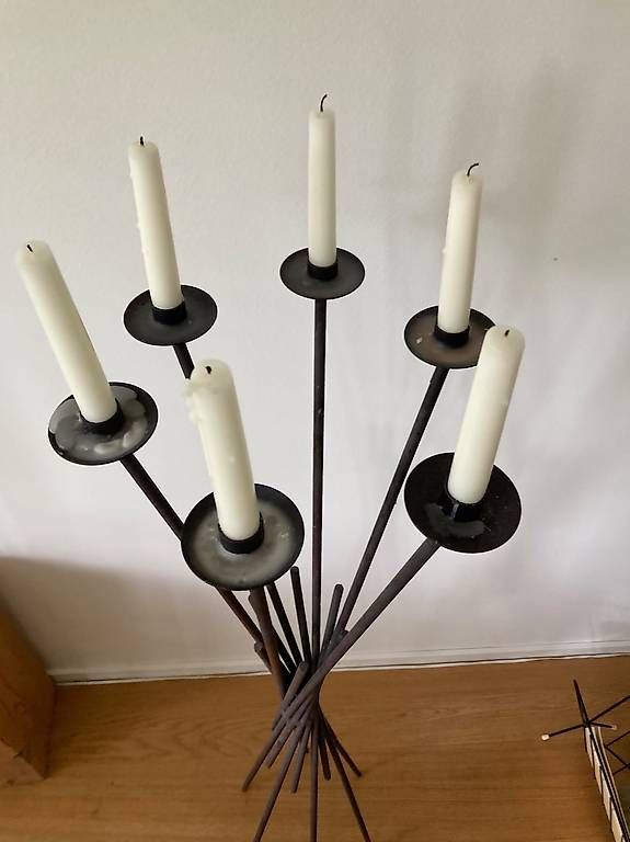 Portacandele: Kerzenständer hoch – Usato da Winterthur venduto da Floraundfauna 2