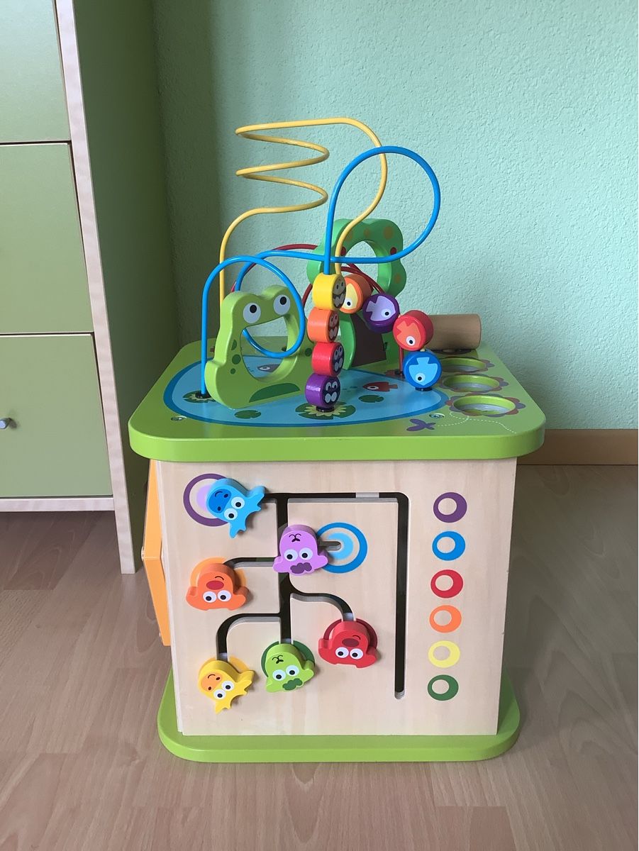 Hape Giochi: Motorikwürfel von Hape – Usato da Uster venduto da eva_hlq9 3