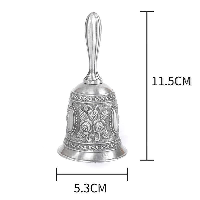 Glocken & Treicheln: Handglocke aus Metall im Retrolook – Neu und originalverpackt aus Gurmels von Swisspod 1