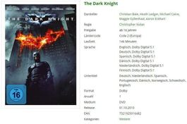 The Dark Knight - DVD