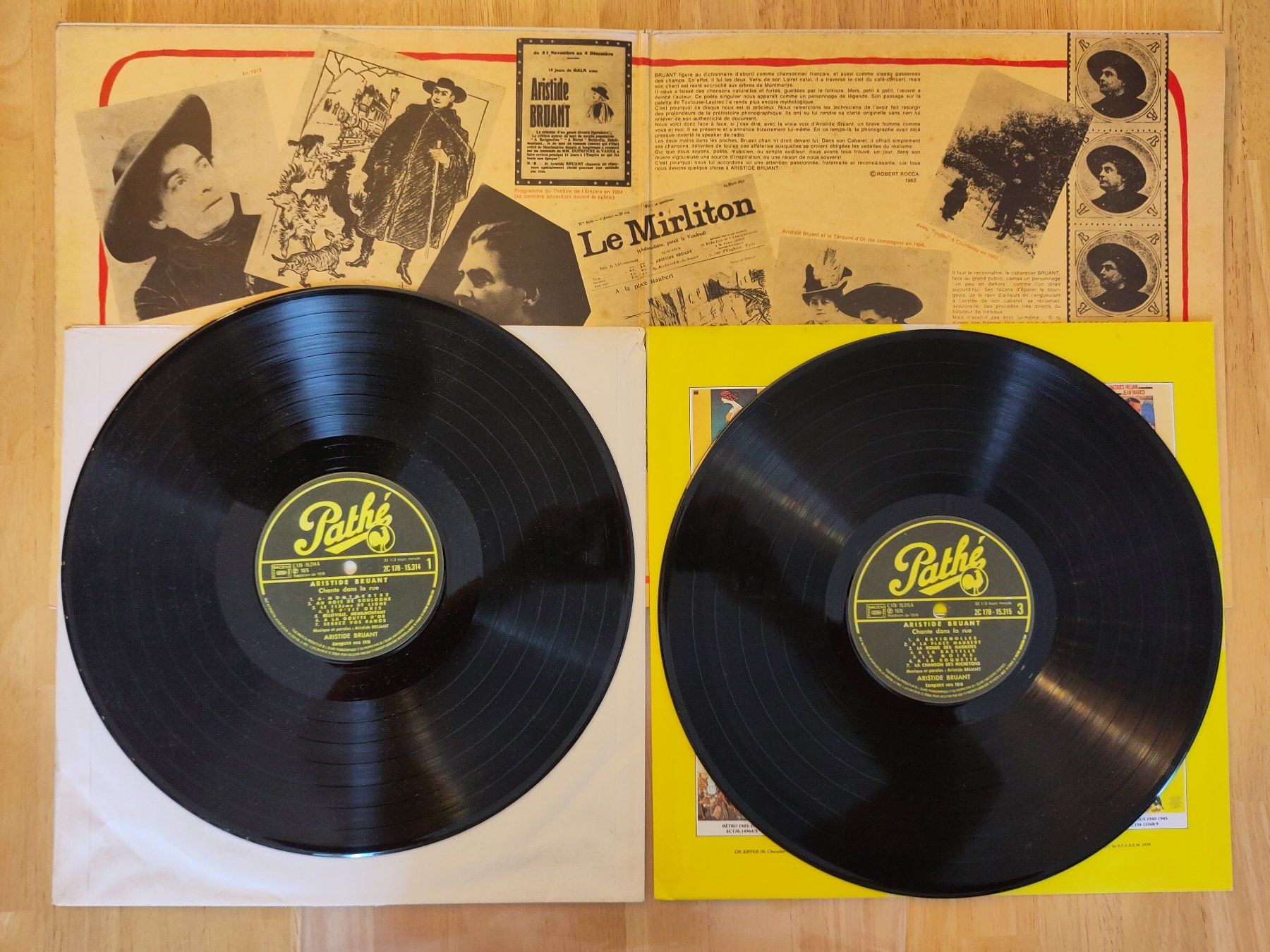 Schallplatten: Aristide Bruant | "Chante 'Dans La Rue'" | 2LP – Gebraucht aus Lausanne von Otvald 2
