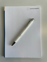 Notizblock / Zeichnungsblock A5 mit Kugelschreiber