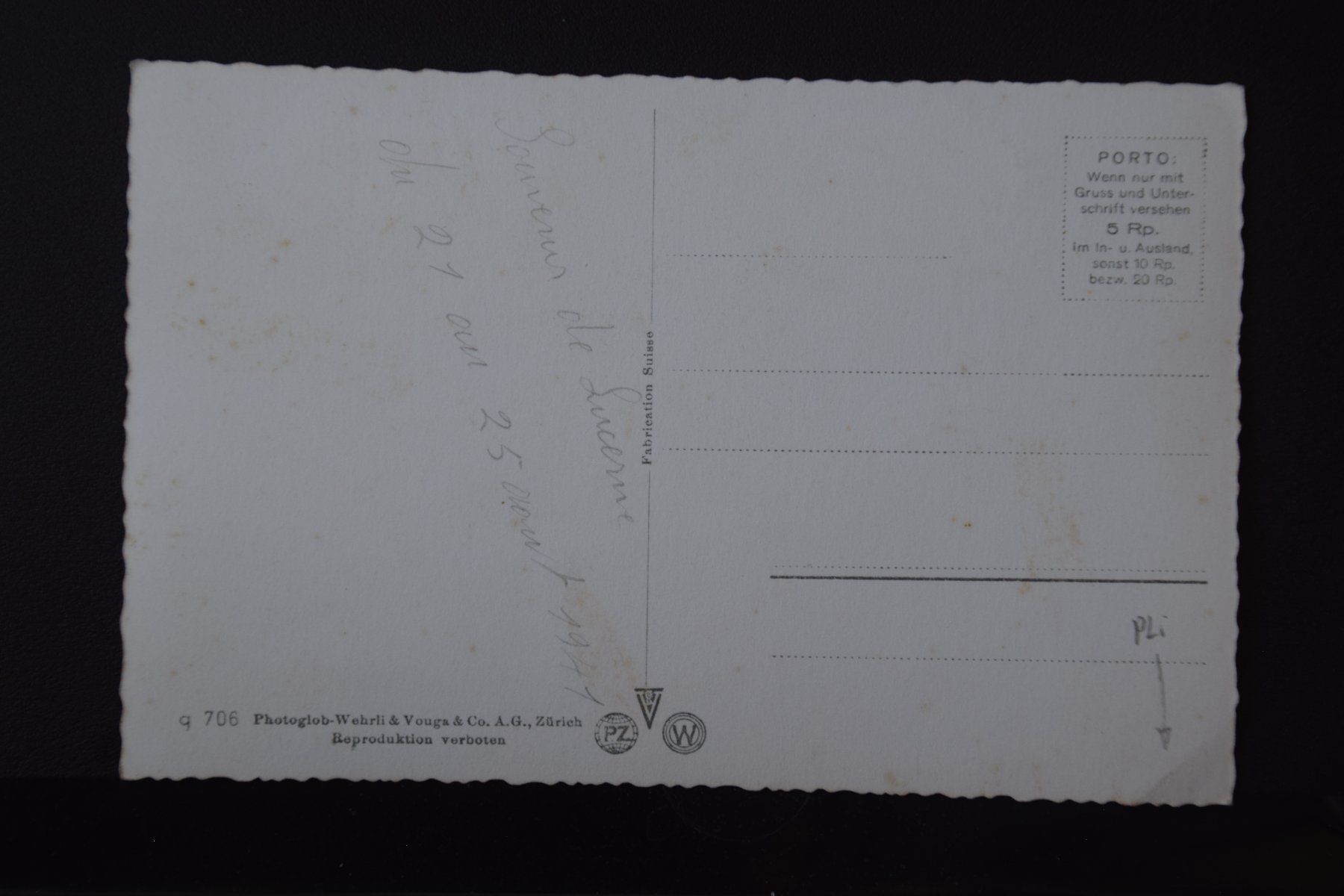 Cartoline postali: AK Luzern, Hotel Palace - Seebad Gerlisberg – Usato da Luzern venduto da CH2018 1