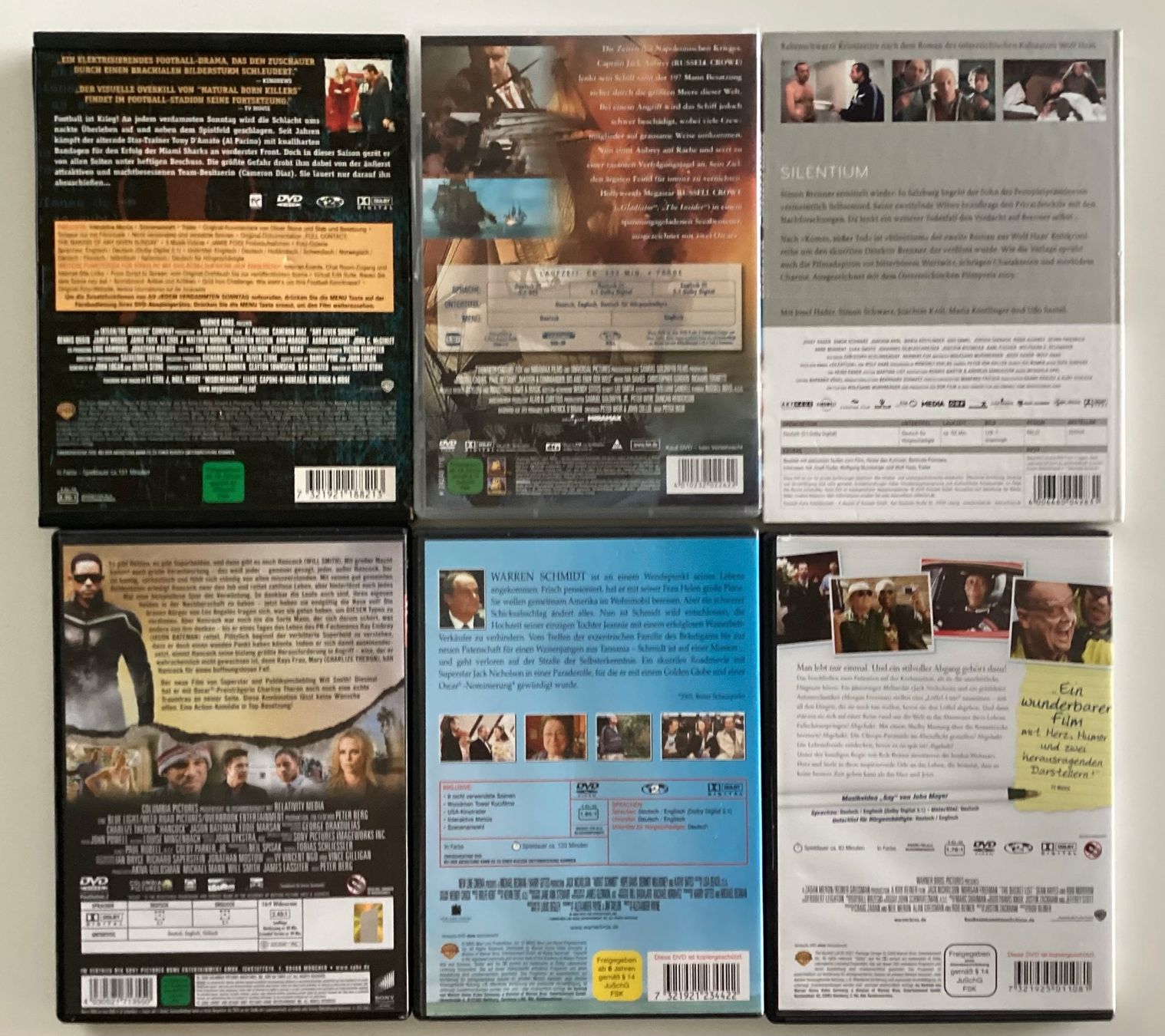 Tous les DVDs: DVD 6 Stück – D'occasion à Wagen par papai1 1