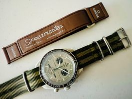 OMEGA x SWATCH Mission to Saturn “Bond”, NO box & papers