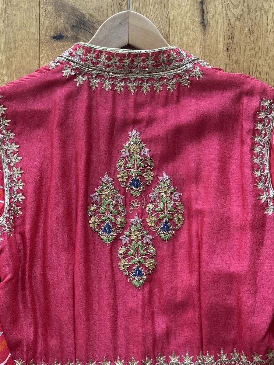 Vestiti: Fantastisch bestiktes Seidenkleid, Gr. L – Nuovo (secondo la descrizione) da Hölstein venduto da chap3ron 6