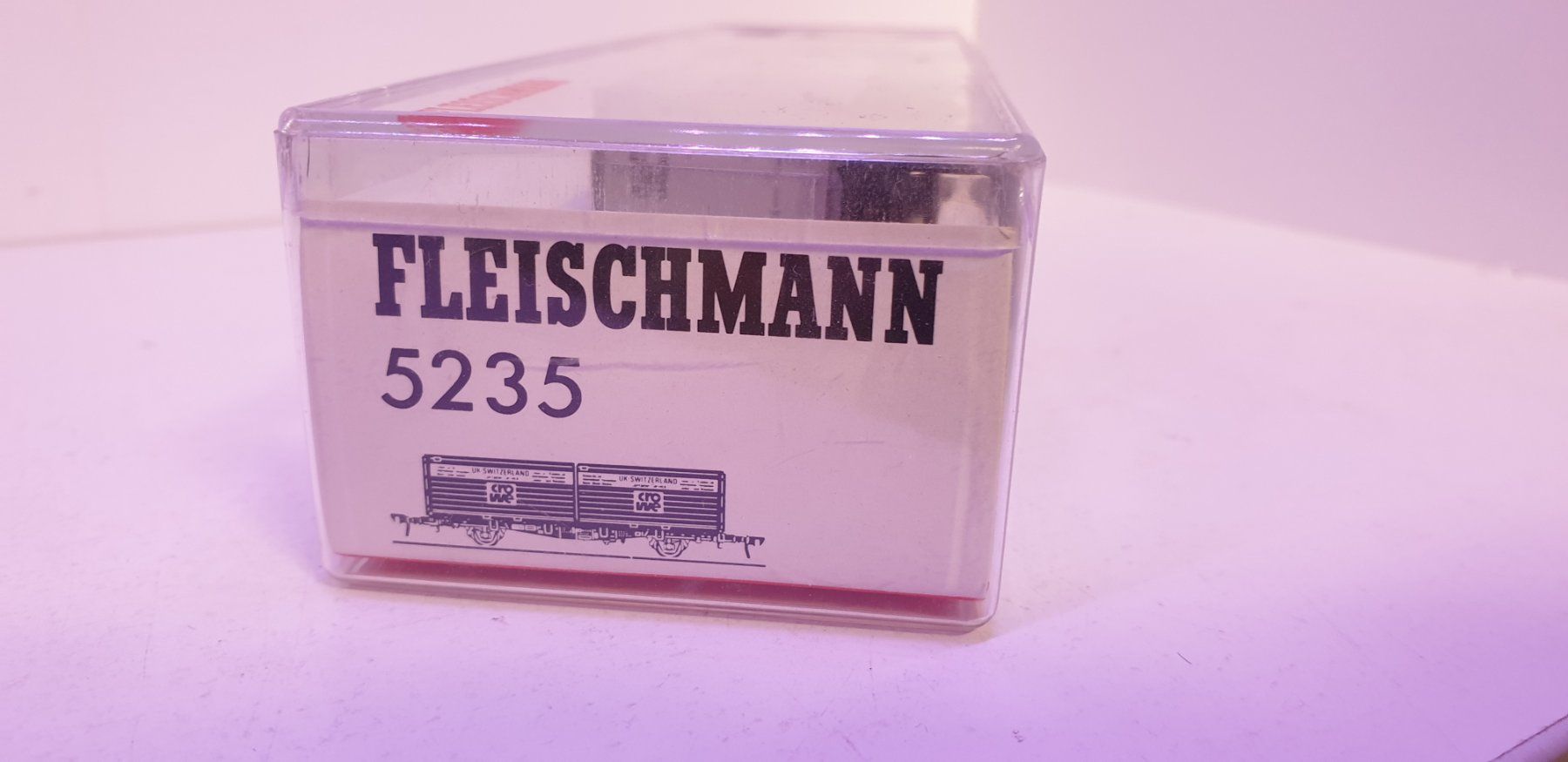 Fleischmann Modellini di ferrovie: Fleischmann Container Switzerland 5235 – Nuovo (secondo la descrizione) da Neuenhof venduto da ludovicco 1