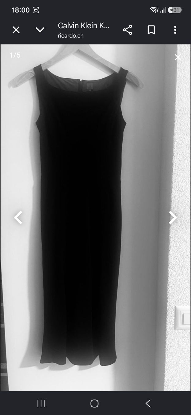Calvin Klein Vestiti: Wunderschönes elegantes Calvin Klein Kleid – Usato da Romanshorn venduto da lichtmond2022
