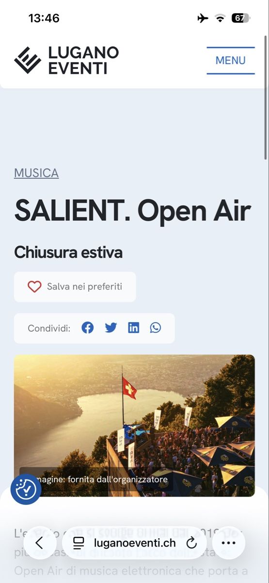 Biglietti: 2 Tickets Salient Open Air 27.6 – Nuovo e nell'imballaggio originale da Niederrohrdorf venduto da liv_7gbr