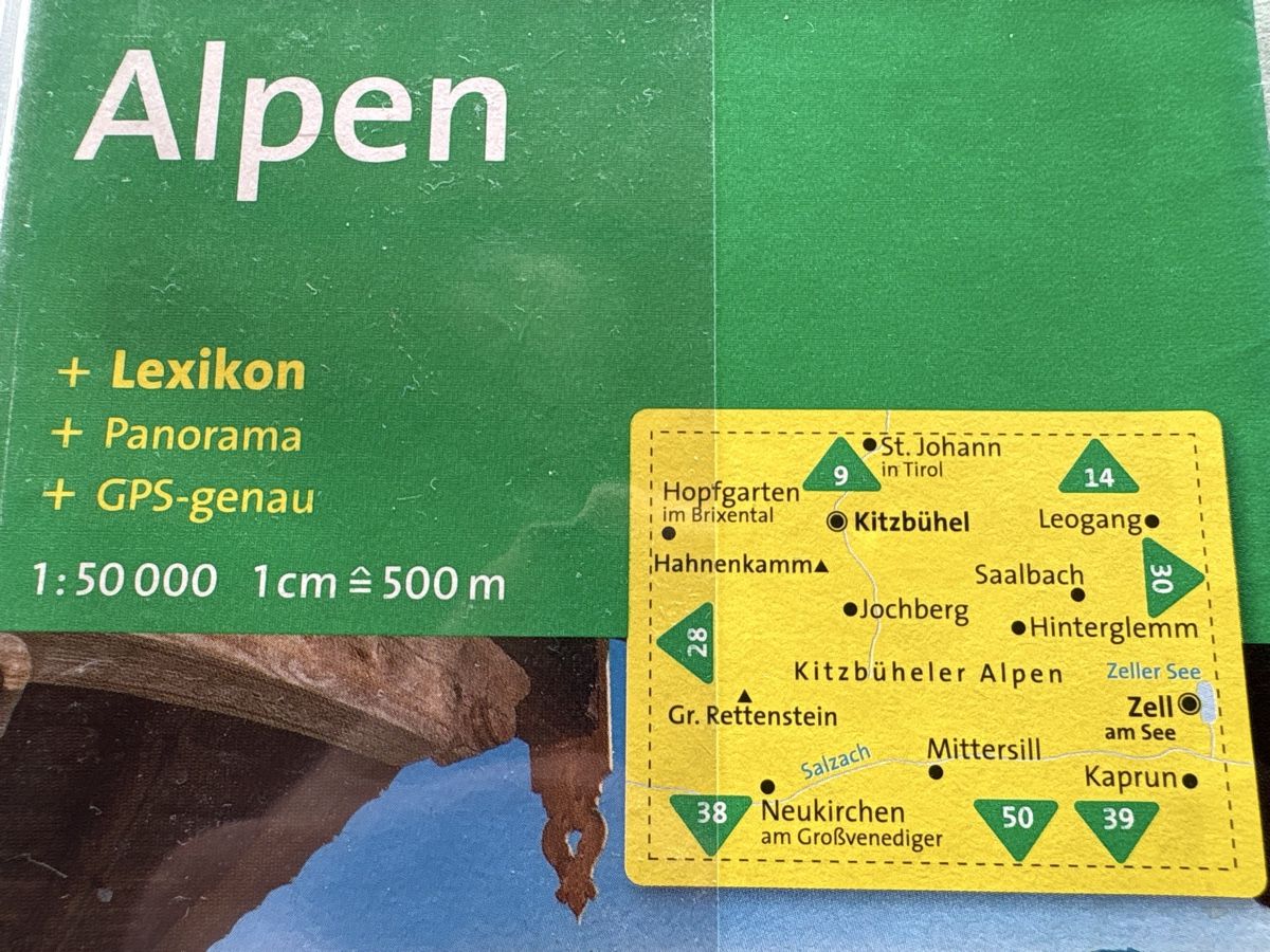 Landkarten & Atlanten: Wanderkarte Rad Skitouren Kitzbühel – Neu und originalverpackt aus Grenchen von nethy 1