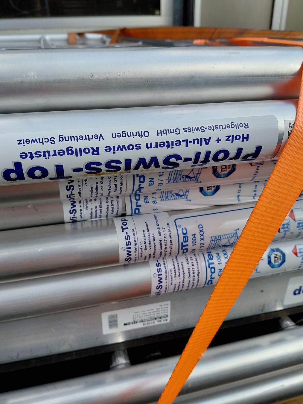 Gerüste: Rollgerüst Arbeitshöhe 6.30m TOP- ZUSTAND – Neu (gemäss Beschreibung) aus Oftringen von Alurollgerueste.ch 1