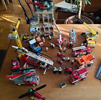 Lego city Feuerwer Baustelle 