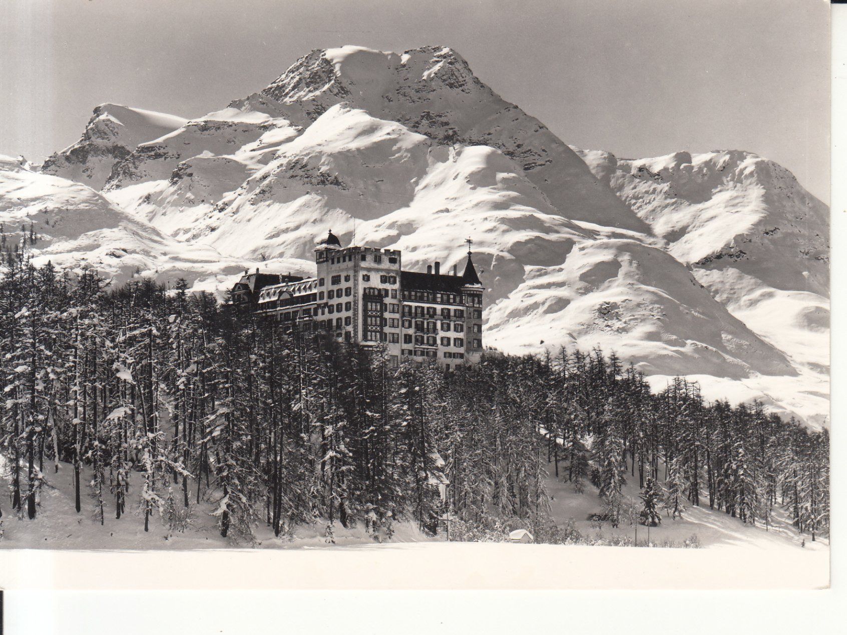 Ansichtskarten: Sils Waldhaus ca. 1960 – Gebraucht aus Bürglen TG von StampGraf
