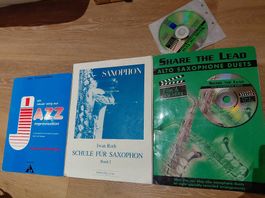 Saxophon Notenbücher + Grifftabelle