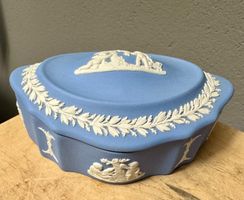 Alte Wedgwood Dose Deckeldose 1974 vintage